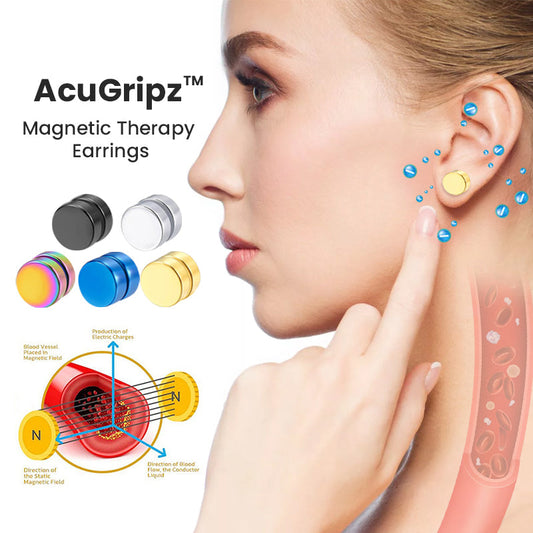 Boucles d'oreilles amincissantes à acupression magnétique Acugripz™ 